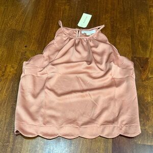 NWT Sexy Monteau Blush Pink Sleeveless Top